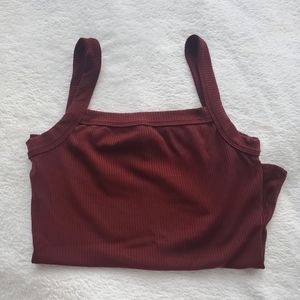 Reformation Rochelle Ribbed Tank Top. S